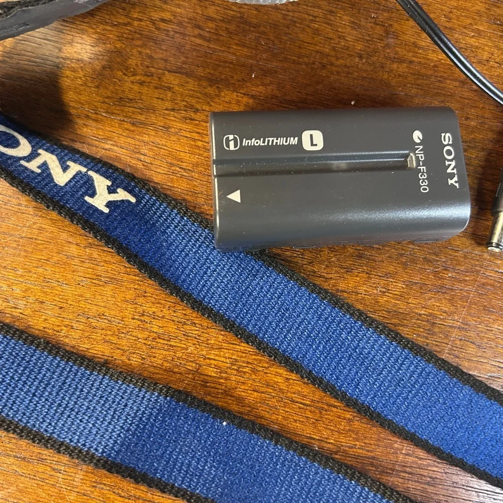 Sony Silver Video Camera